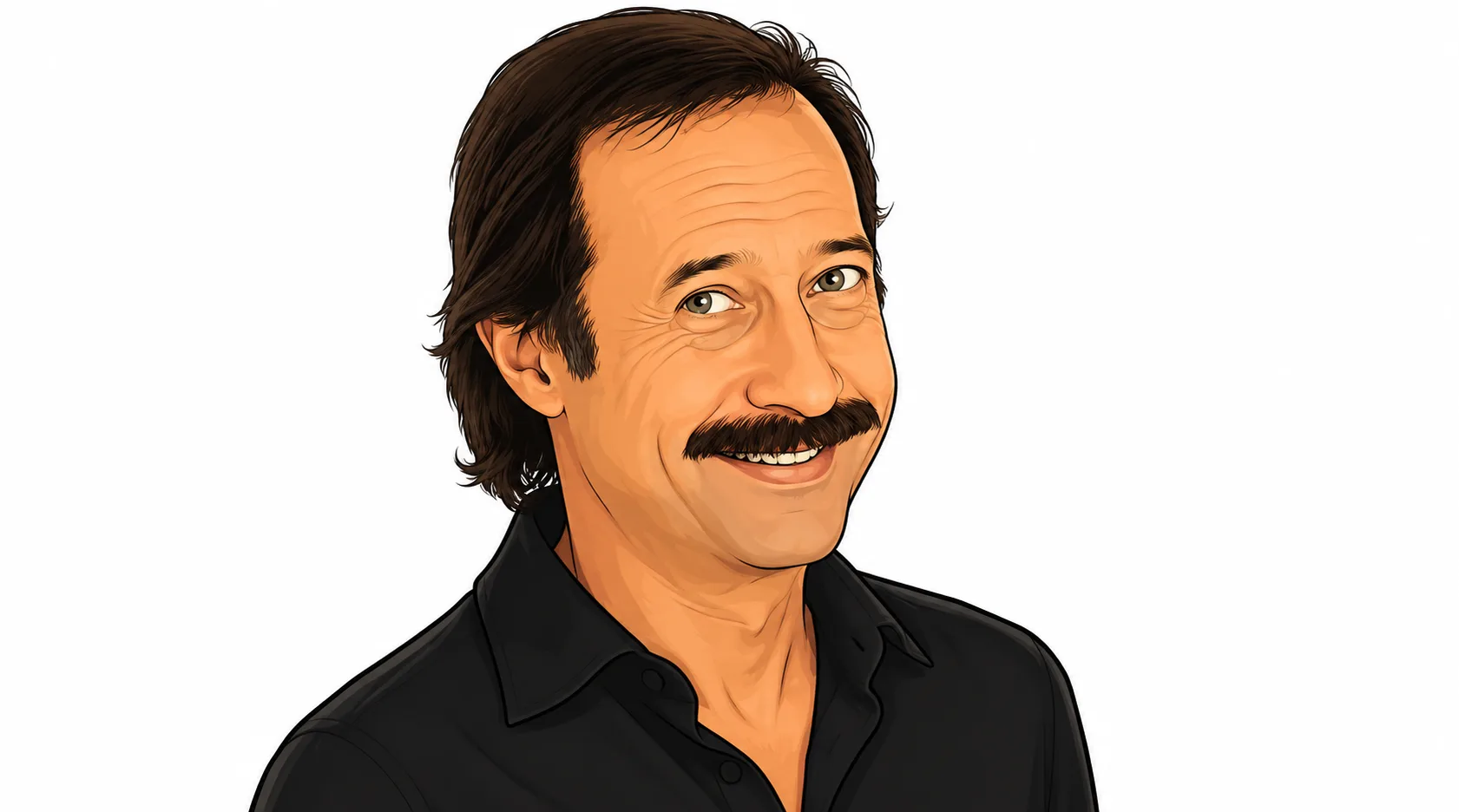 Caricatura estilo Guillermo Francella